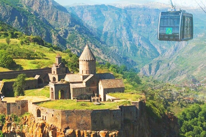 Private tour to Hin Areni winery, Tatev monastery & ropeway, Khndzoresk caves photo 3