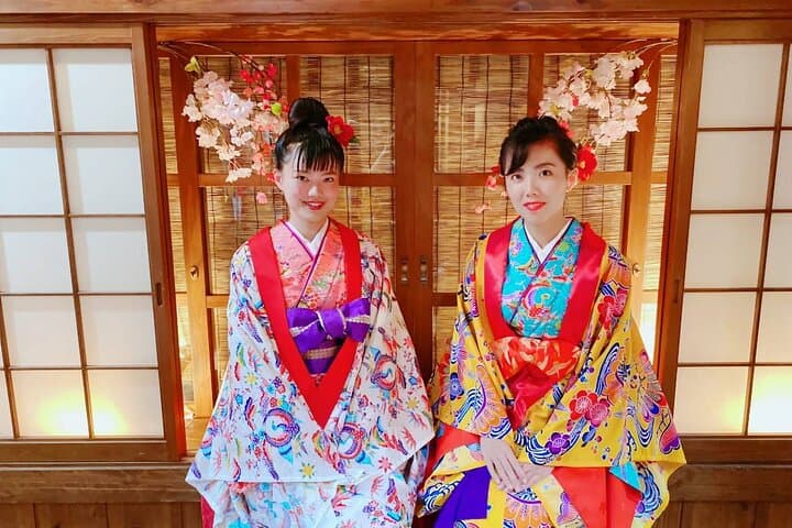 Traditional Japanese Costumes "Kimono", "Yukata", "Ryuso", "Photograph Course "Hair Set & Lipstick & Kimono & Photography" photo 5