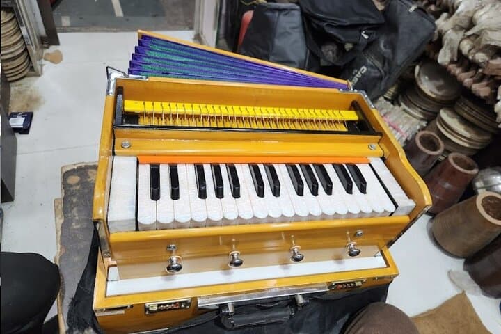 Learn to play a traditional indian instrument in Varanasi!  photo 5