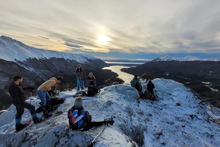 Trekking Crossing the Range and Rowing