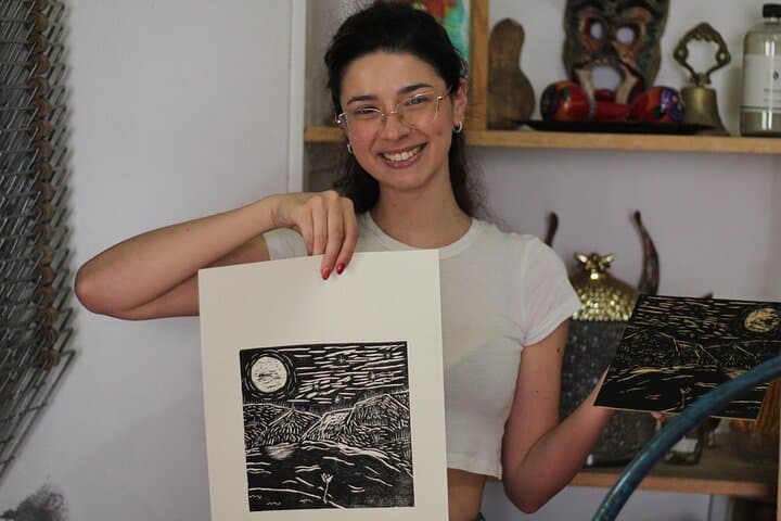 Print a work of art with a local artist for your home