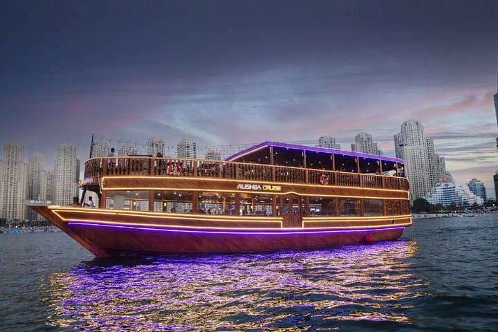 Dhow Cruise at Marina Dubai with Dinner and Live Entertainment