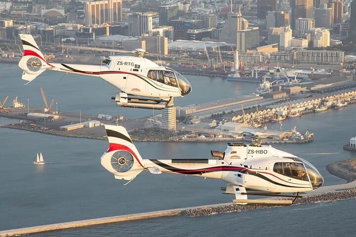 Private Helicopter Tour to Robben Island with Guided Tour photo 5