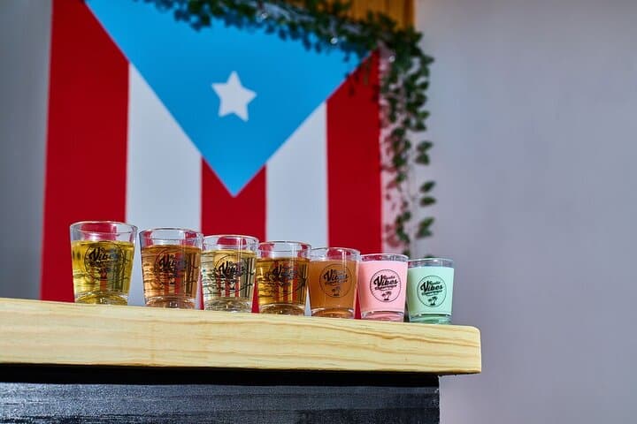 Old San Juan PR Fruit infused Moonshine & Cream liqueur Tasting photo 2