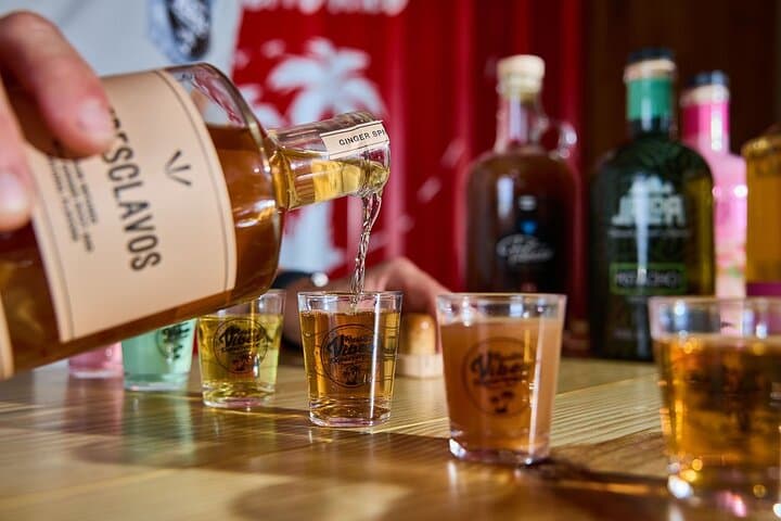 Old San Juan PR Fruit infused Moonshine & Cream liqueur Tasting photo 3