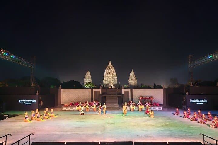 Sunset at Prambanan & Including Ticket Ramayana Ballet Show