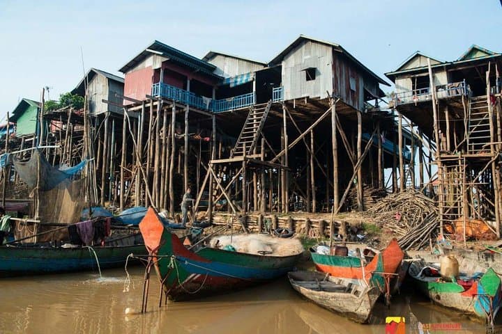 Tonle Sap Lake & Kampong Phluk Village Half-Day Tour