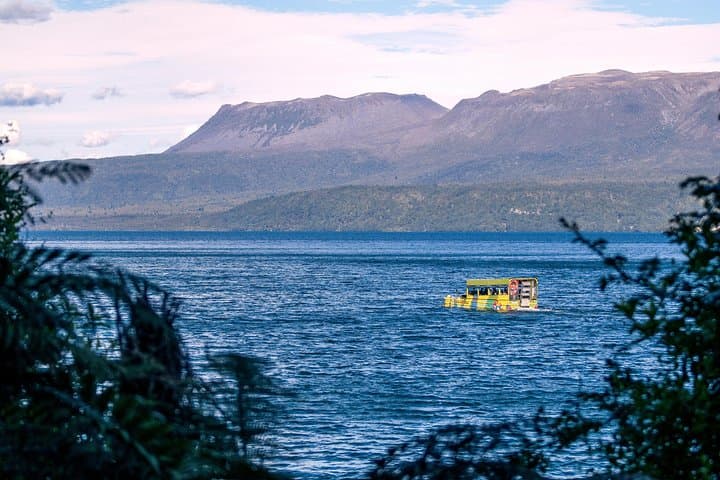 Tarawera and Rotorua Lakes Eco Tour by Boat with Guide photo 4