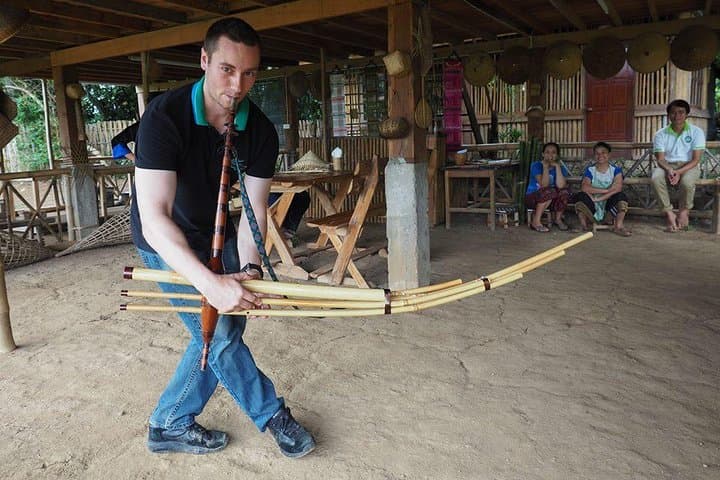 Evening Bamboo weaving & Cooking classes join-in photo 4