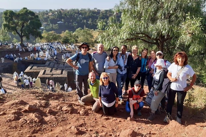 Visiting Lalibela churches