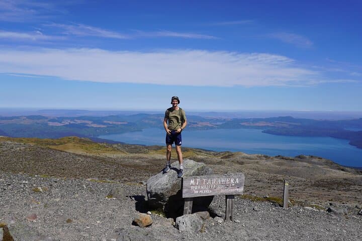 Rotorua Hiking: Mt Tarawera Guided Volcanic Crater Experience