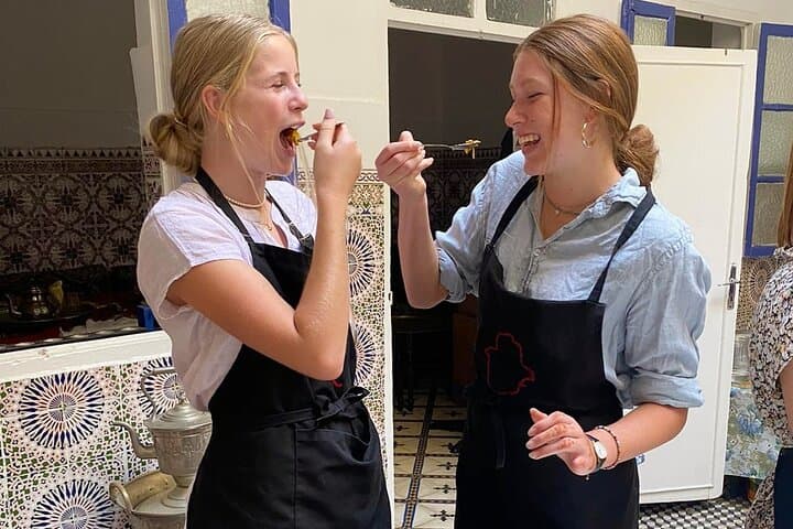 Moroccan Cooking Class in Marrakech & Food Market by Chef Khmisa photo 5