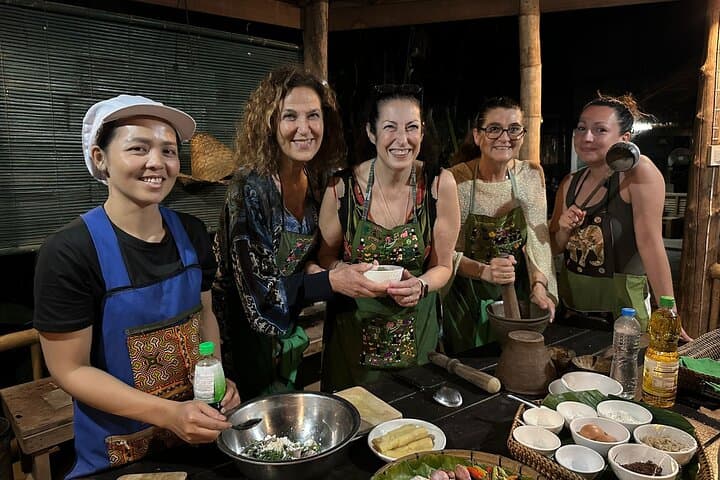 Evening Bamboo weaving & Cooking classes join-in