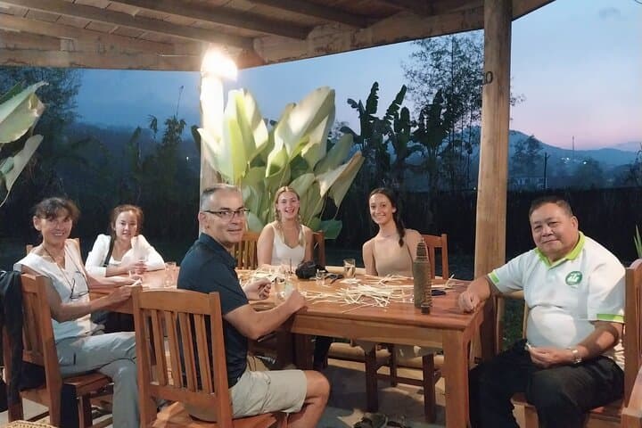 Evening Bamboo weaving & Cooking classes join-in photo 5