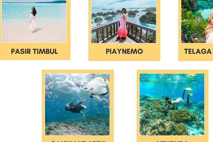 1-day Piaynemo Raja Ampat Tour hopping Island depart from sorong photo 3