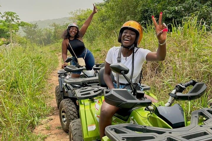 Full Day Tour Waterfalls Quad biking and Aburi Botanical Gardens