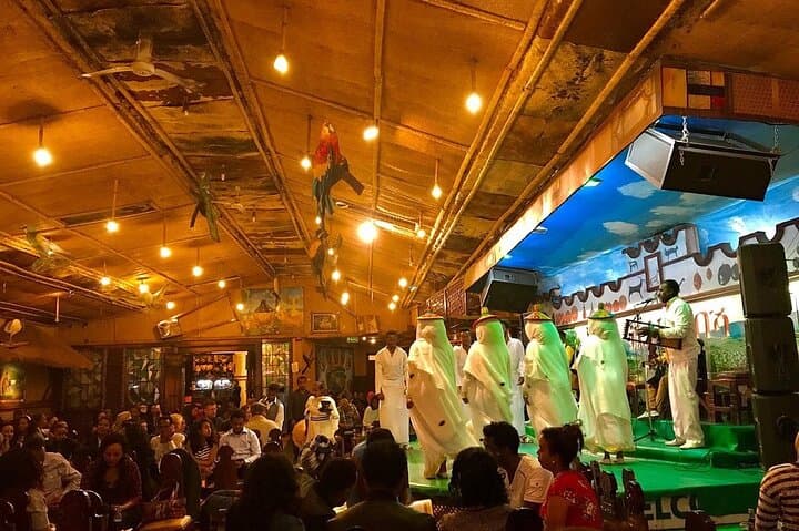 Ethiopian Cuisine shopping and cultural Music shows