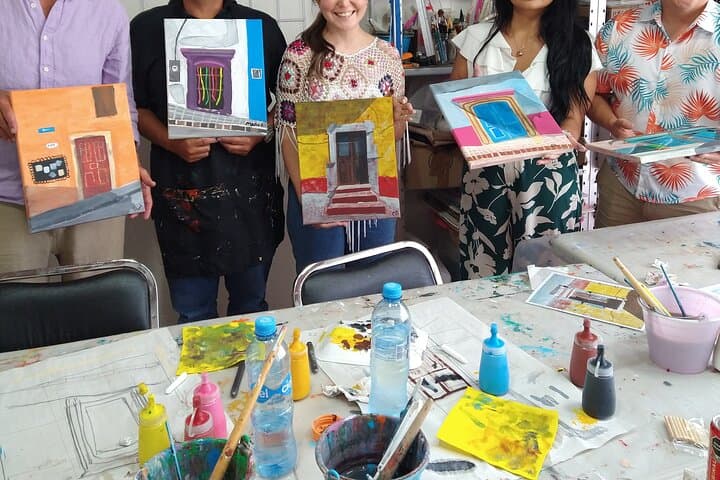 One Painting in One Day, Doors of San Miguel photo 4