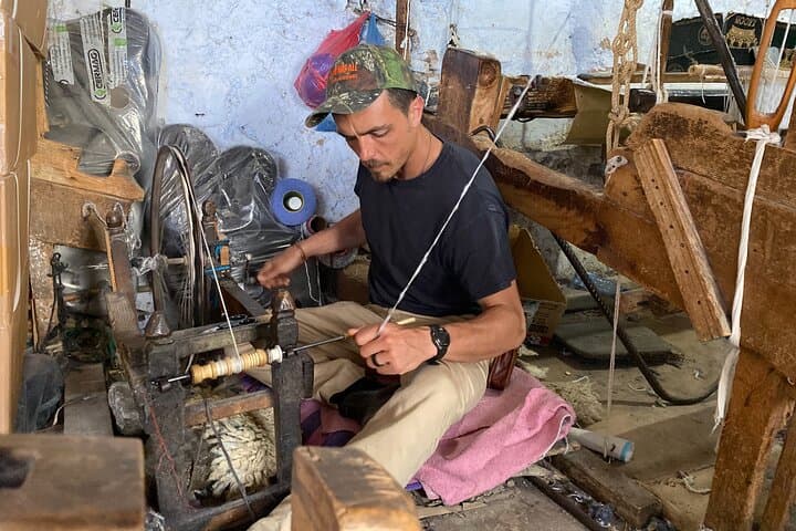 Chefchaouen Traditional Wool Weaving Workshop with Local Artisans
