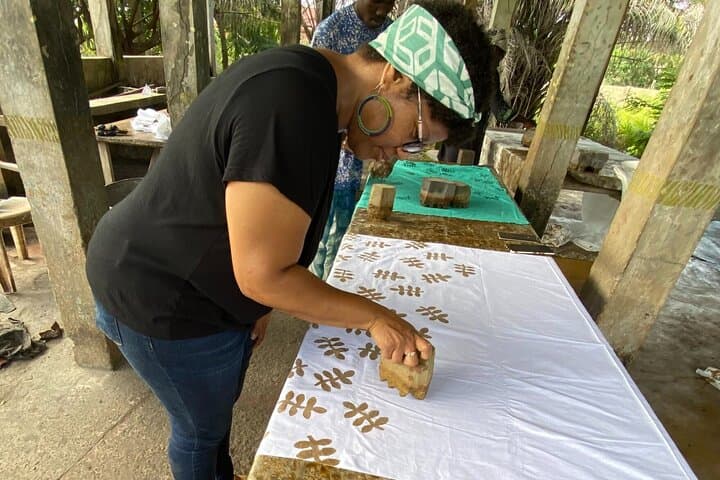 Batik Making, Kente Weaving and Art Center Cultural Market photo 3