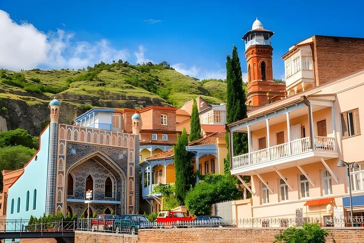 Tbilisi Walking Tour with Guide at Sulphur Baths and Old Town photo 4