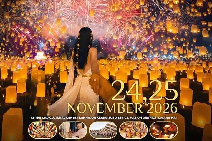 Chiang Mai CAD 2026 Khomloy Yi Peng Sky Lantern Festival Official