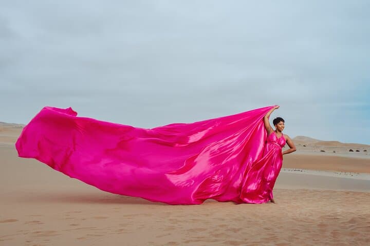 Flying Dress Namibia Photoshoot