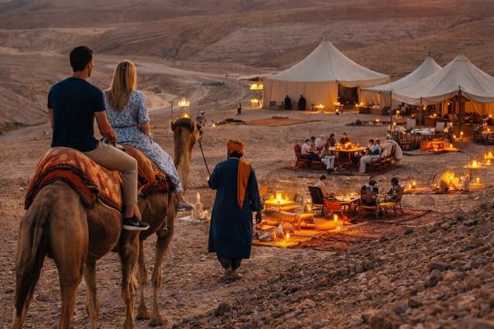 Agafay Desert Sunset Dinner with Camel Ride & Moroccan Live Show photo 2